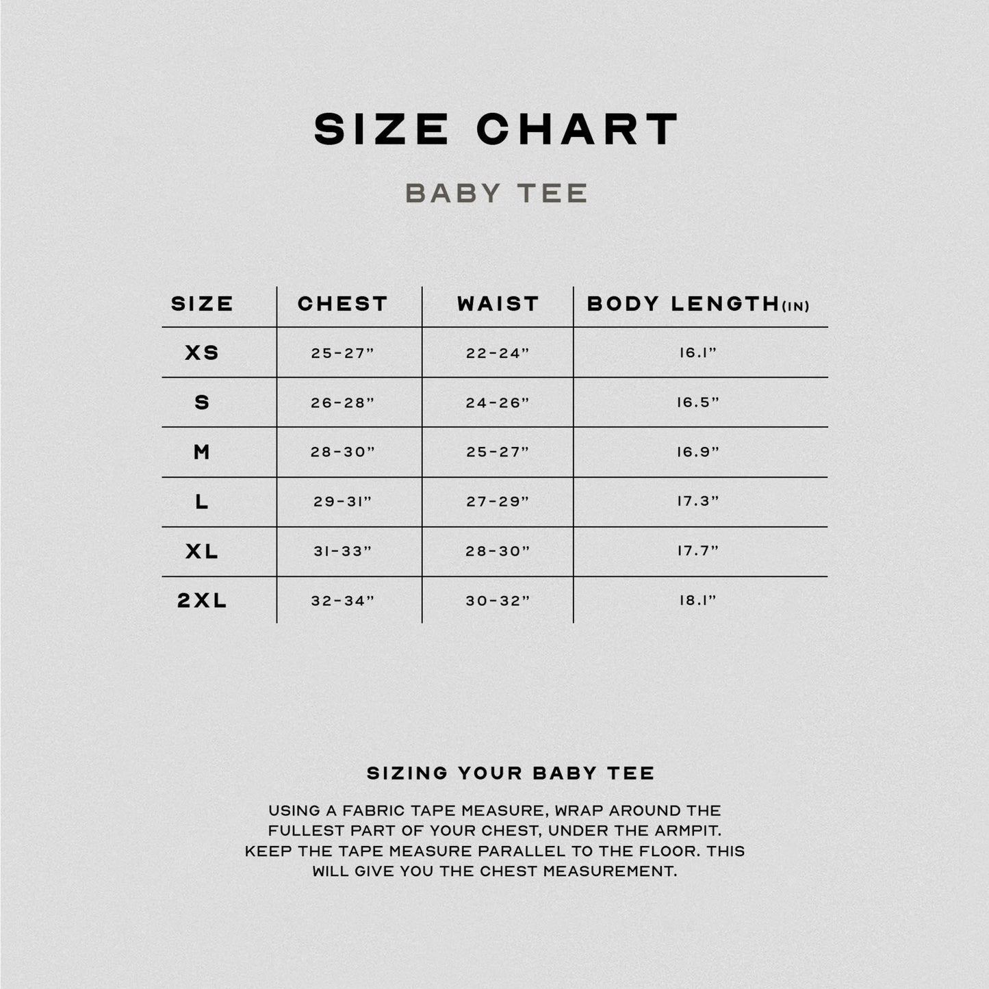 Axis Support Baby Tee