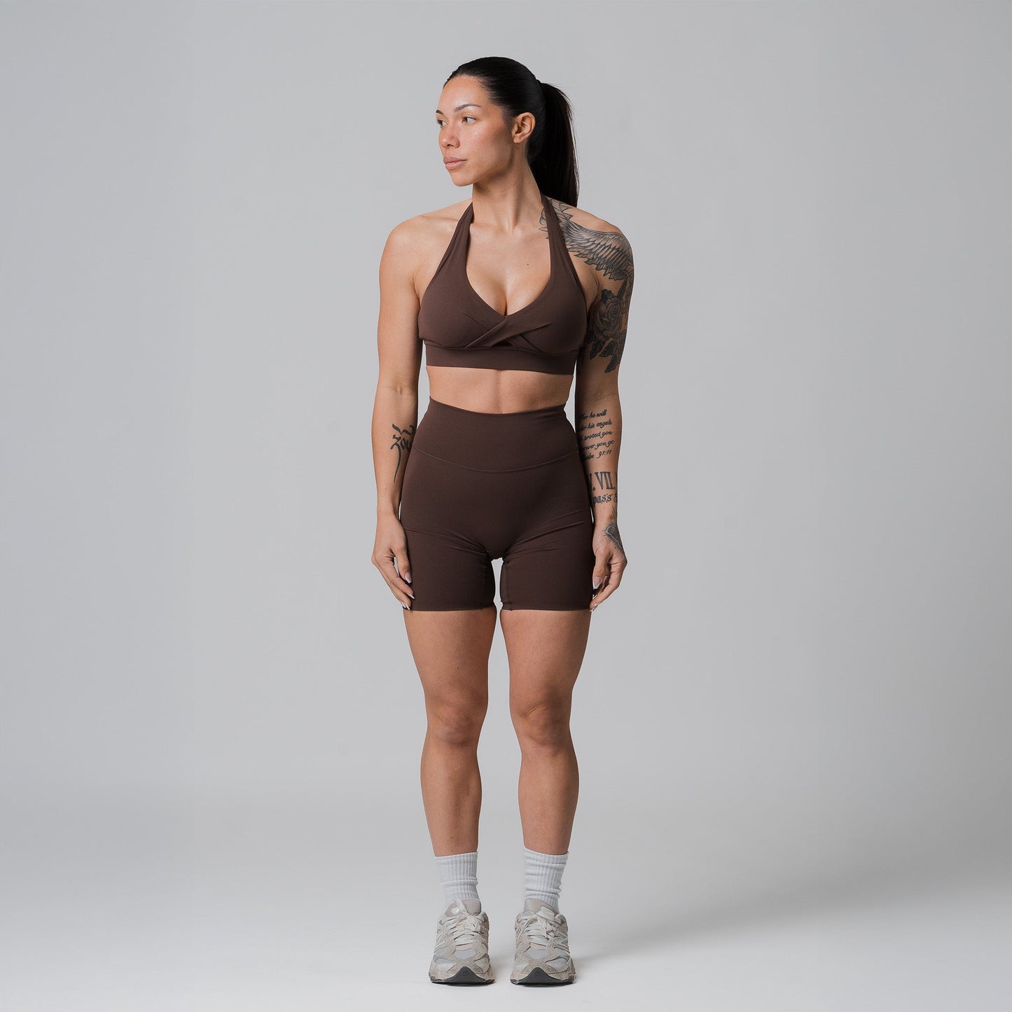 Axis Twisted Halter Bra