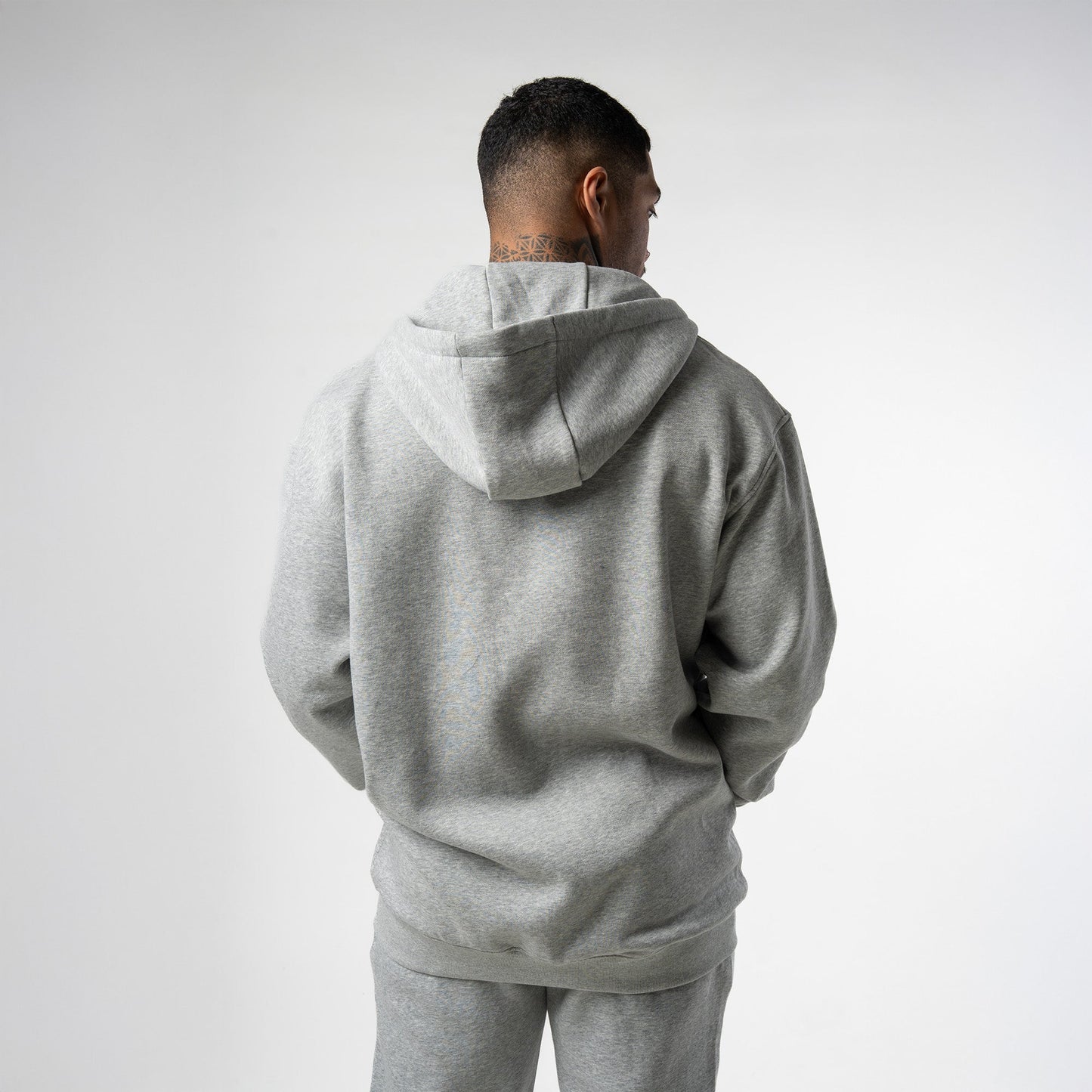 Axis Zip-Up Hoodie - Heather Gray