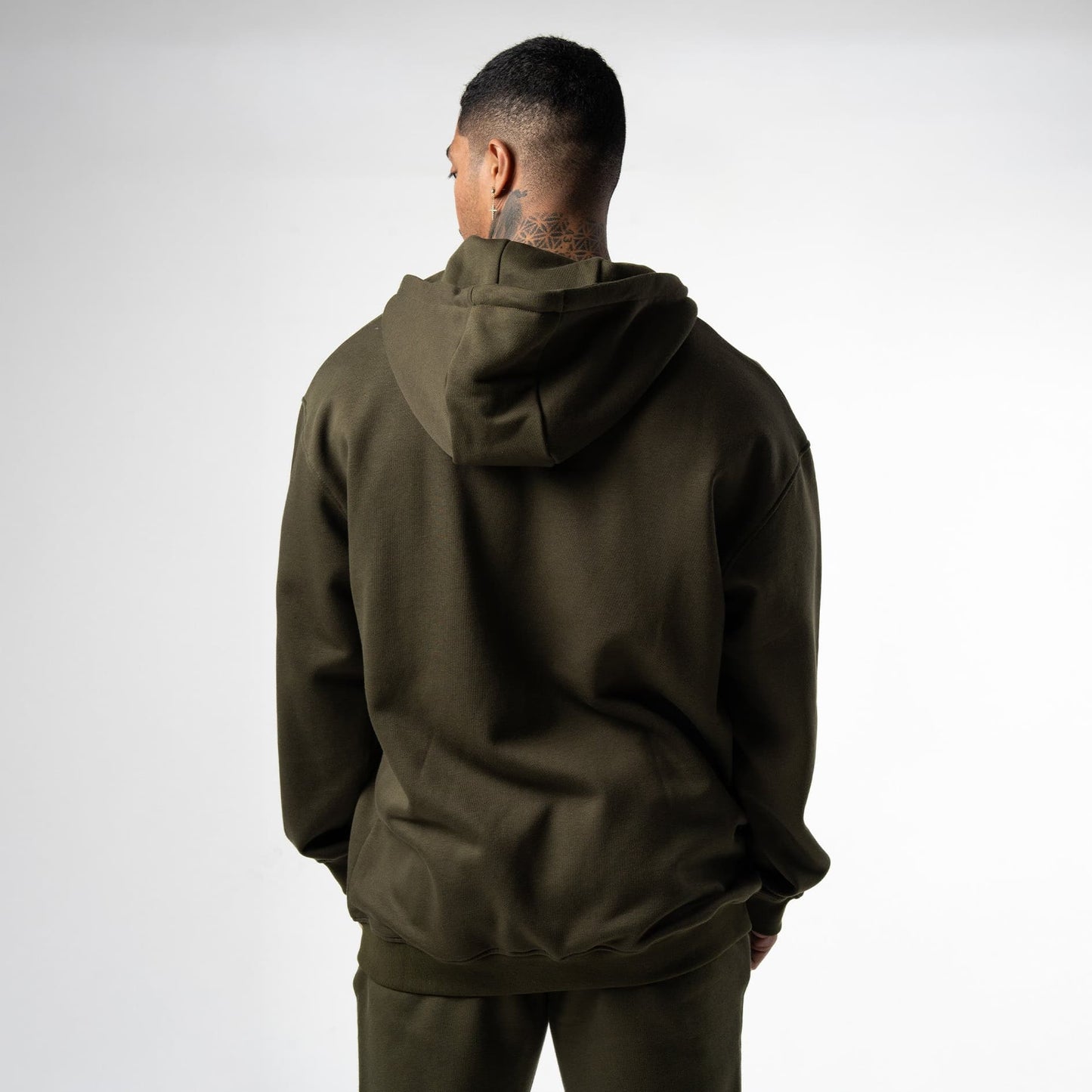 Axis Zip-Up Hoodie - OD Green