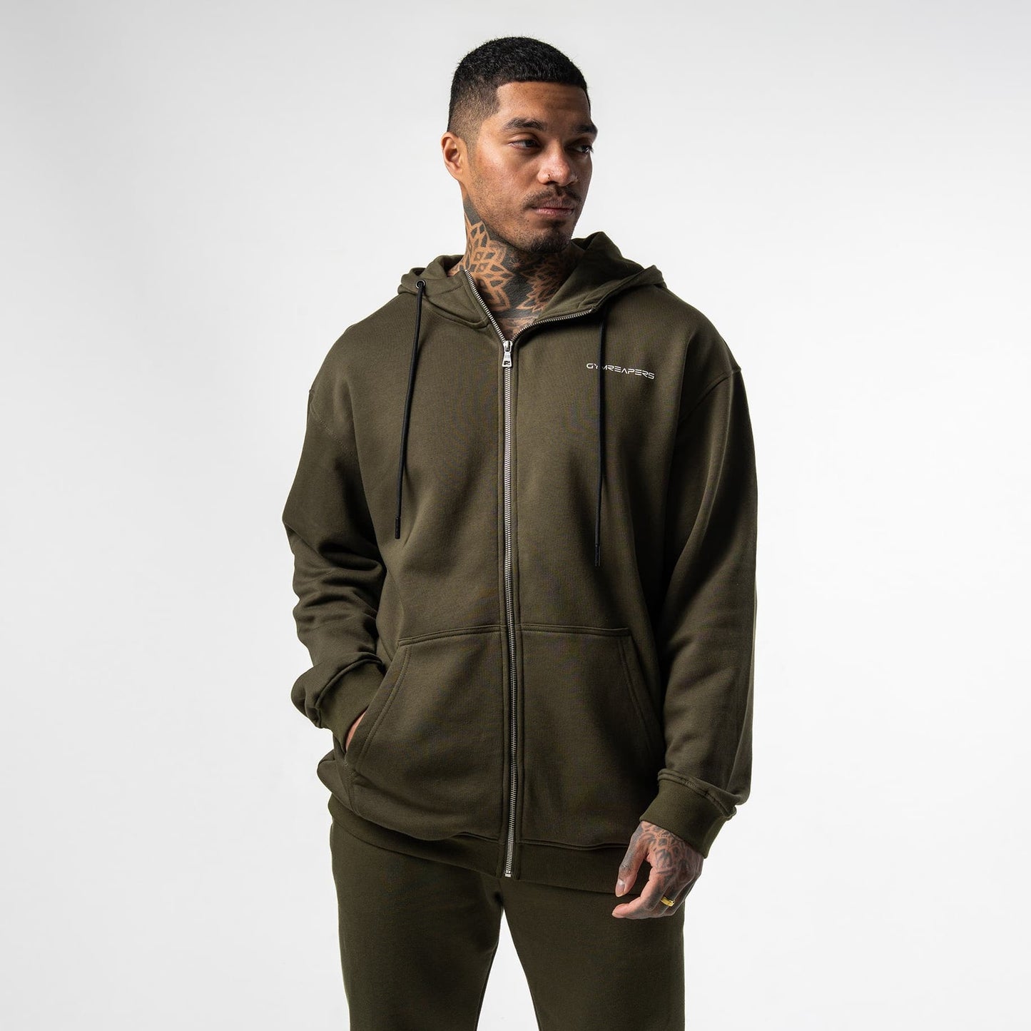 Axis Zip-Up Set - OD Green