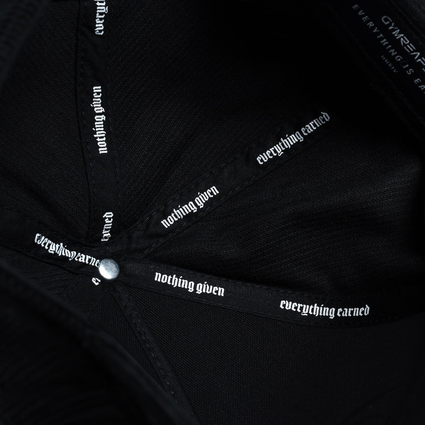 Corduroy Reapers 5-Panel Hat - Black/Black