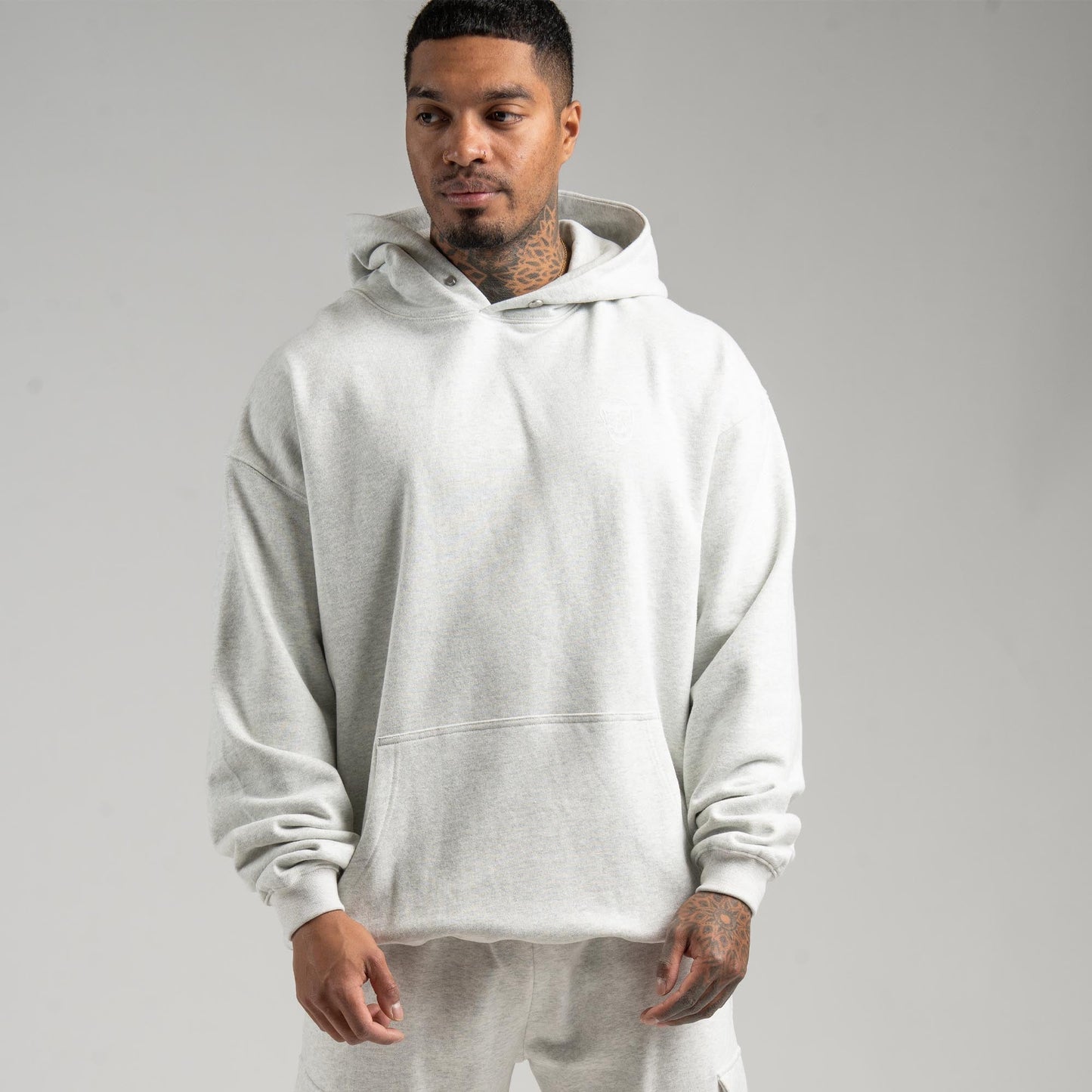 Heavyweight Warm-Up Set - Light Heather Gray