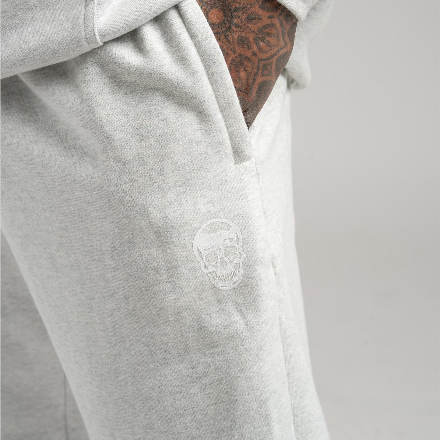 Heavyweight Warm-Up Set - Light Heather Gray