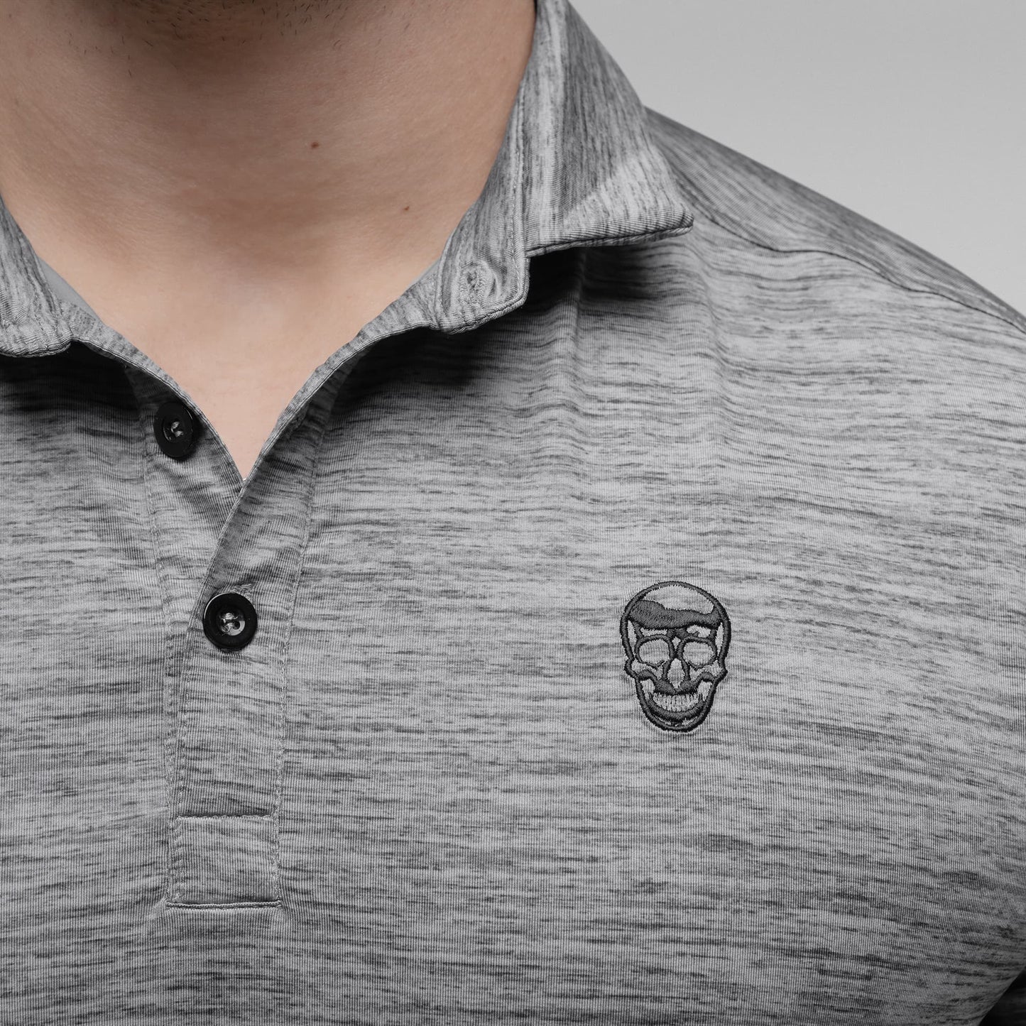 Legion Polo - Heather Gray