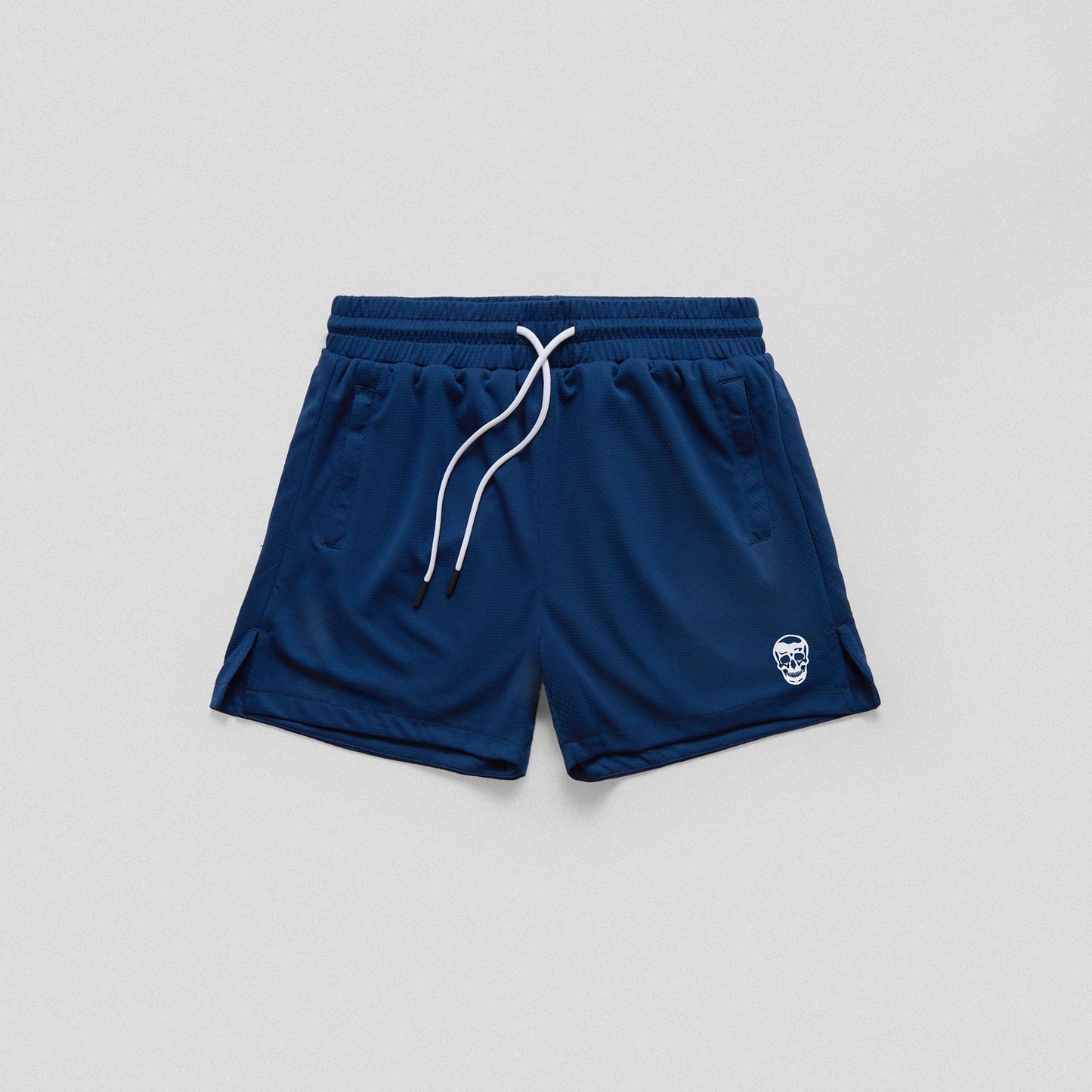Core Skull Mesh Training Shorts - Royal Blue
