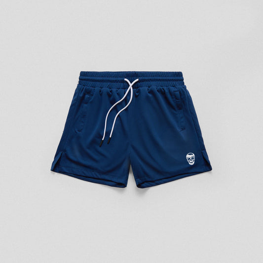 Core Skull Mesh Training Shorts - Royal Blue