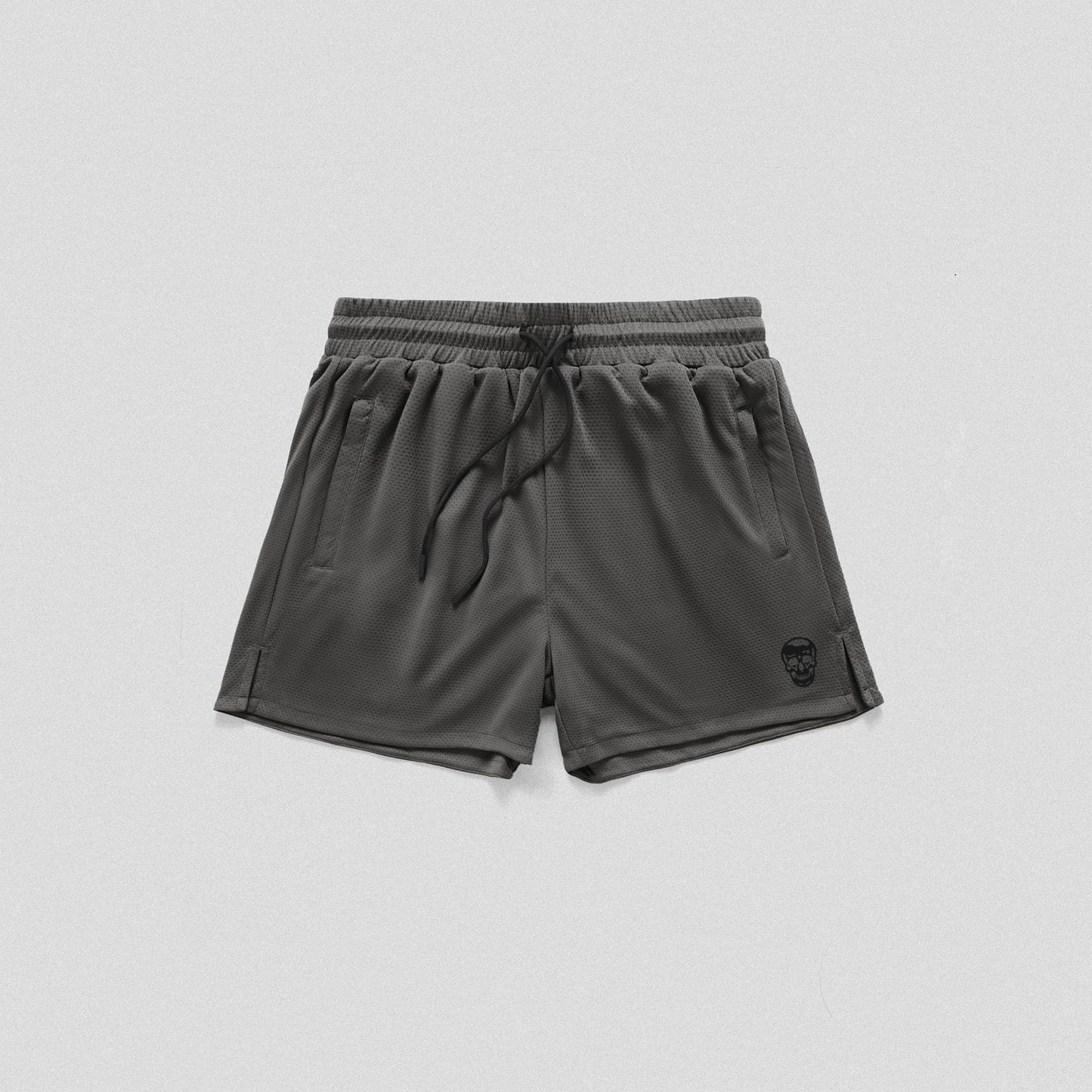 Core Skull Mesh Training Shorts - Storm