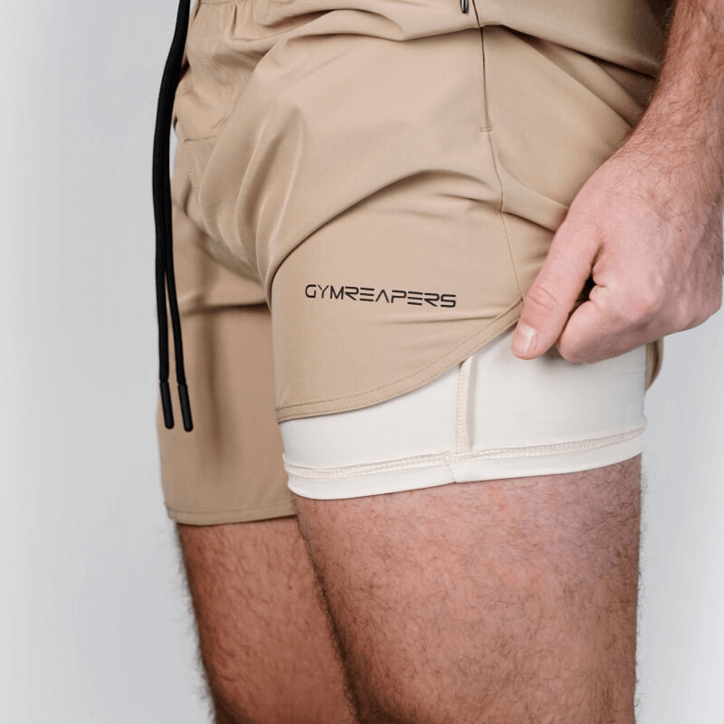 Dynamic Training Shorts - Tan