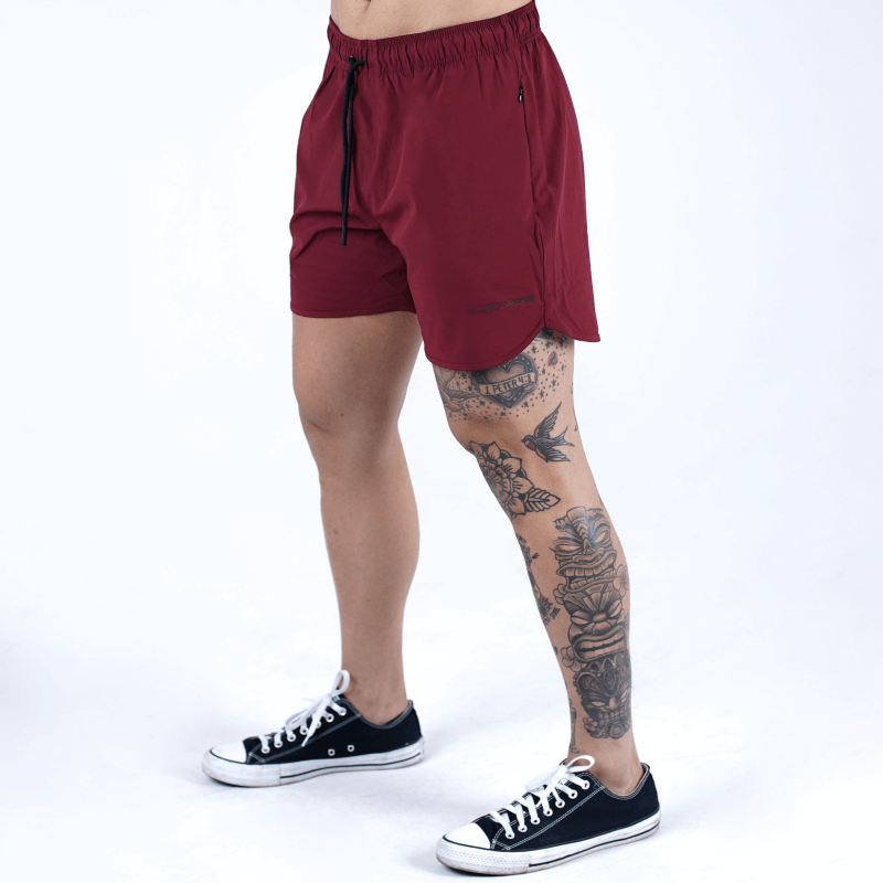 Dynamic Training Shorts - Maroon