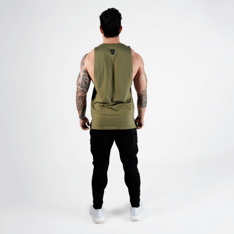 Gymreapers Muscle Tank - OD Green