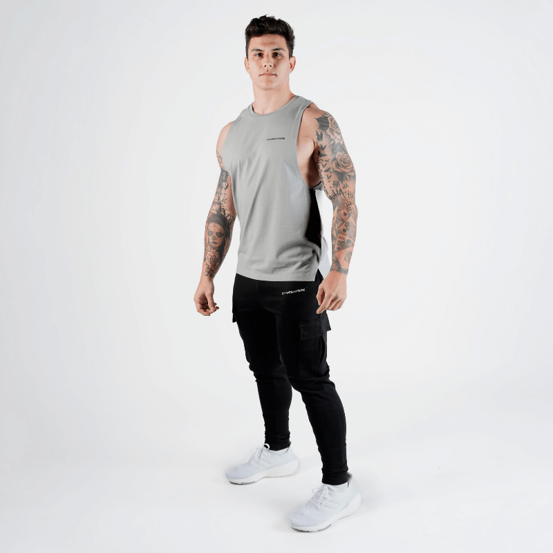 Gymreapers Muscle Tank - Stone